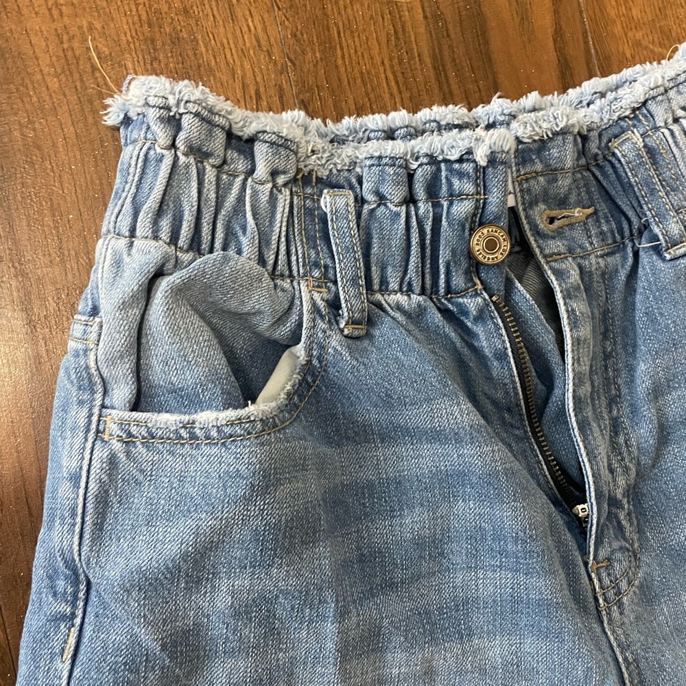 Kancan distressed paper bag jeans - Picture 2 of 7